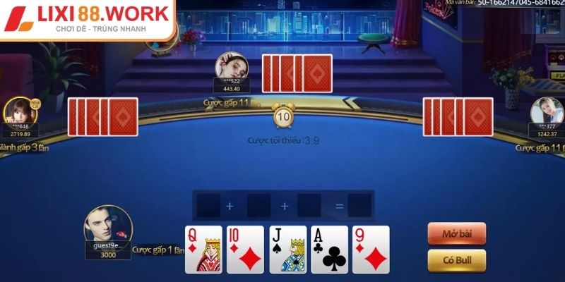 Bull Bull Lixi88 - Toàn Tập Luật Chơi Và Bí Kíp Thắng Lớn 2 Các thứ hạng bài trong Bull Bull Lixi88