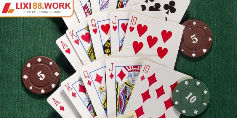 So bài khi chơi Casino War Lixi88