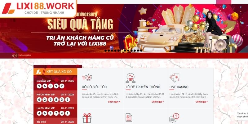 Đăng Ký Lixi88 – Chinh Phục Sân Chơi Giải Trí Hàng Đầu 3 Duy trì đường truyền ổn định trong quá trình đăng ký