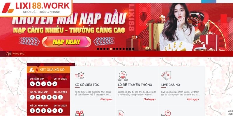 Đăng Nhập Lixi88 - Cách Truy Cập An Toàn Và Nhanh Chóng Nhất 1 Lý do hội viên nên thực hiện đăng nhập nhà cái Lixi88