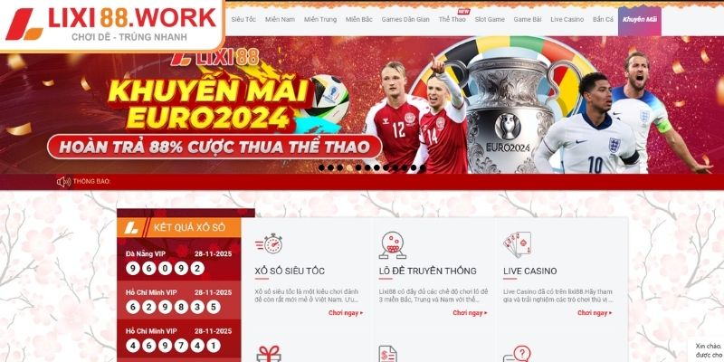 Khuyến Mãi Lixi88 - Các Sự Kiện Tặng Thưởng Hot Nhất 2025 2 Khuyến mãi Lixi88 hoàn trả không giới hạn