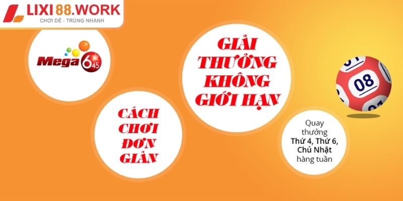 Mega 6/45 - Lixi88 Phân Tích Mô Hình Chọn Số Chuyên Sâu 1 Cách vận hành Mega 6/45