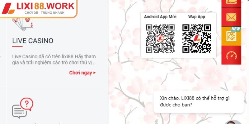 Tải App Lixi88 - Hướng Dẫn Cho Người Dùng iOS Và Android 1 Lợi ích cho thành viên khi tải ứng dụng